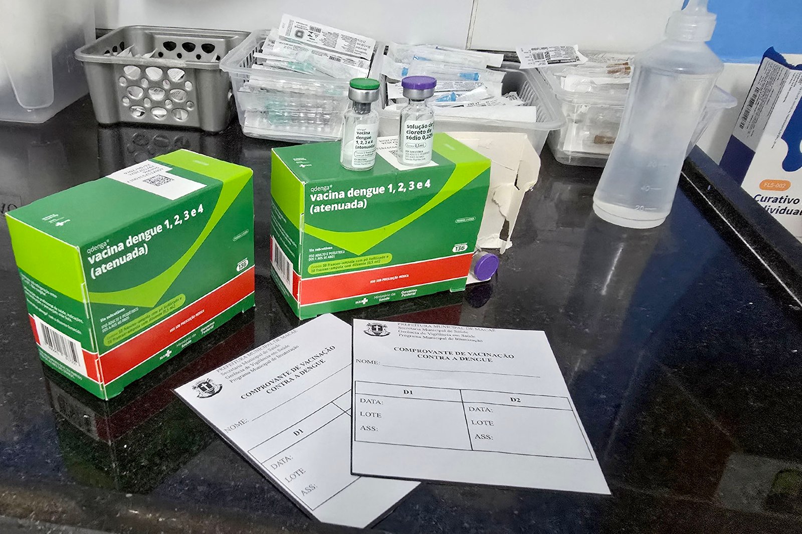 Macaé reforça vacinação contra a dengue durante o verão